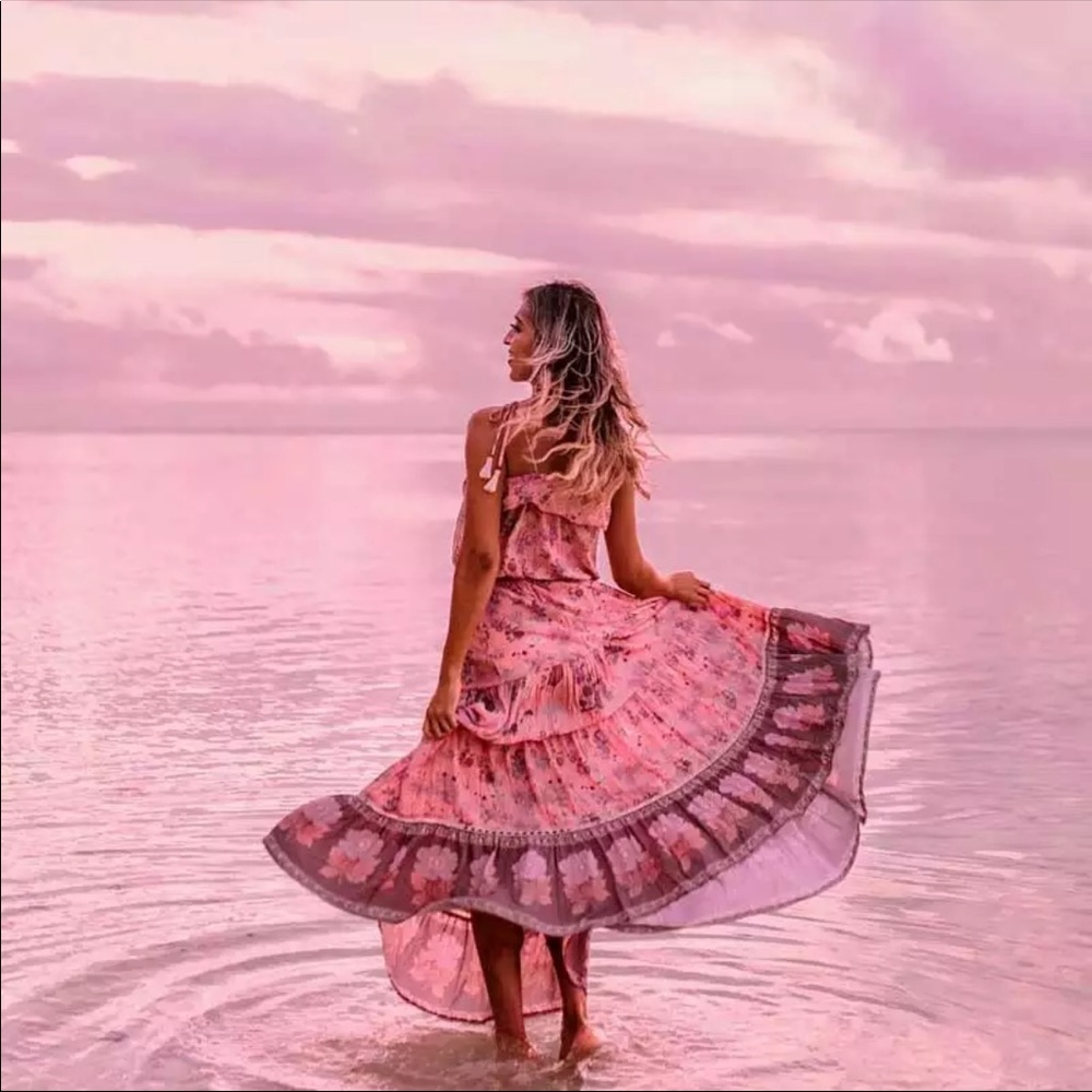 Pink Maxi Dress - Picture 6 of 13
